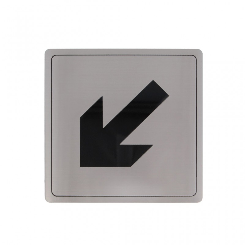 DIAGONAL DIRECTION SIGN 140x140
